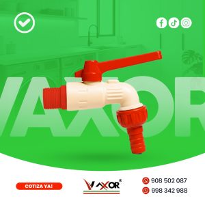 Caño de Lavadero PVC - Manija Roja