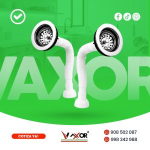 Trampa Flexible Desagüe de 4¨